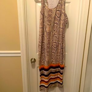 Women’s  🐍 skin pattern dress